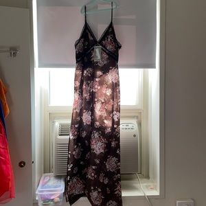 BNWT H&M x Brock collection dress in brown